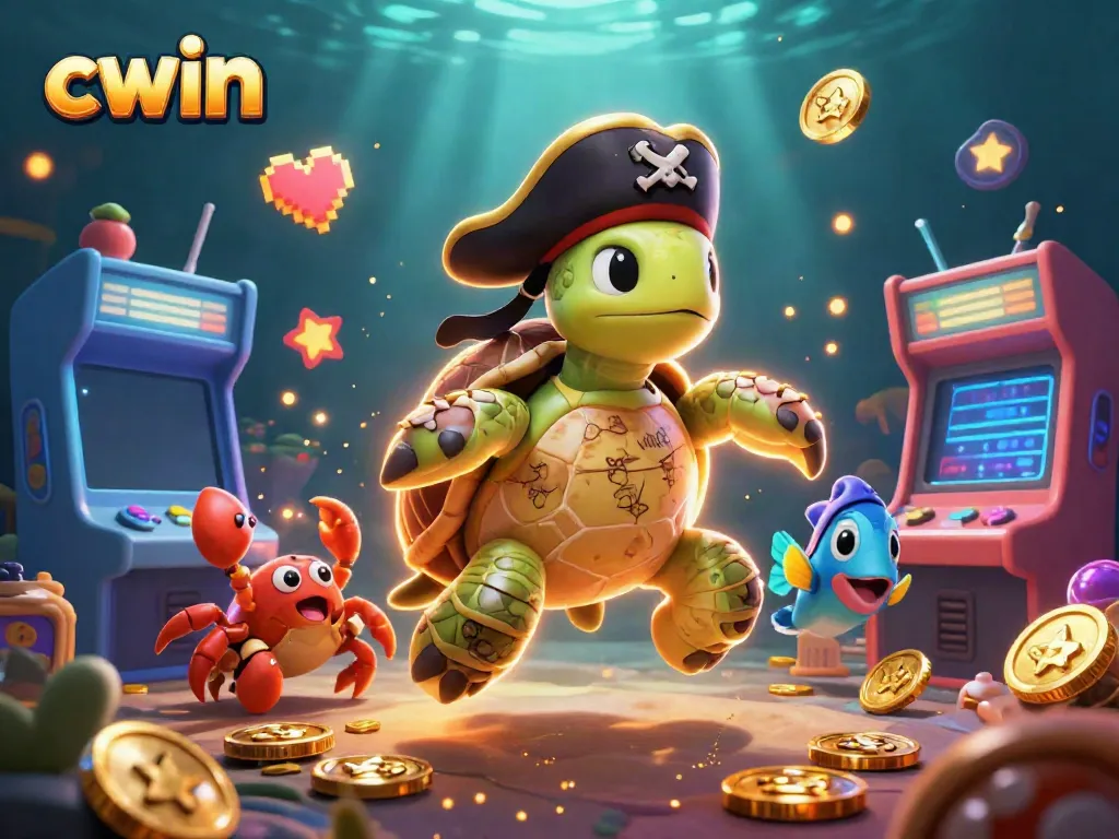 Engage in exciting casino adventures at CWIN with vibrant characters, colorful games, and treasure!