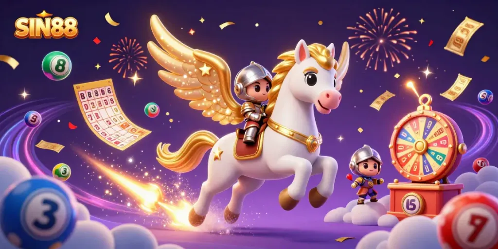 SIN88 brings excitement through dynamic lottery games with a celestial twist.