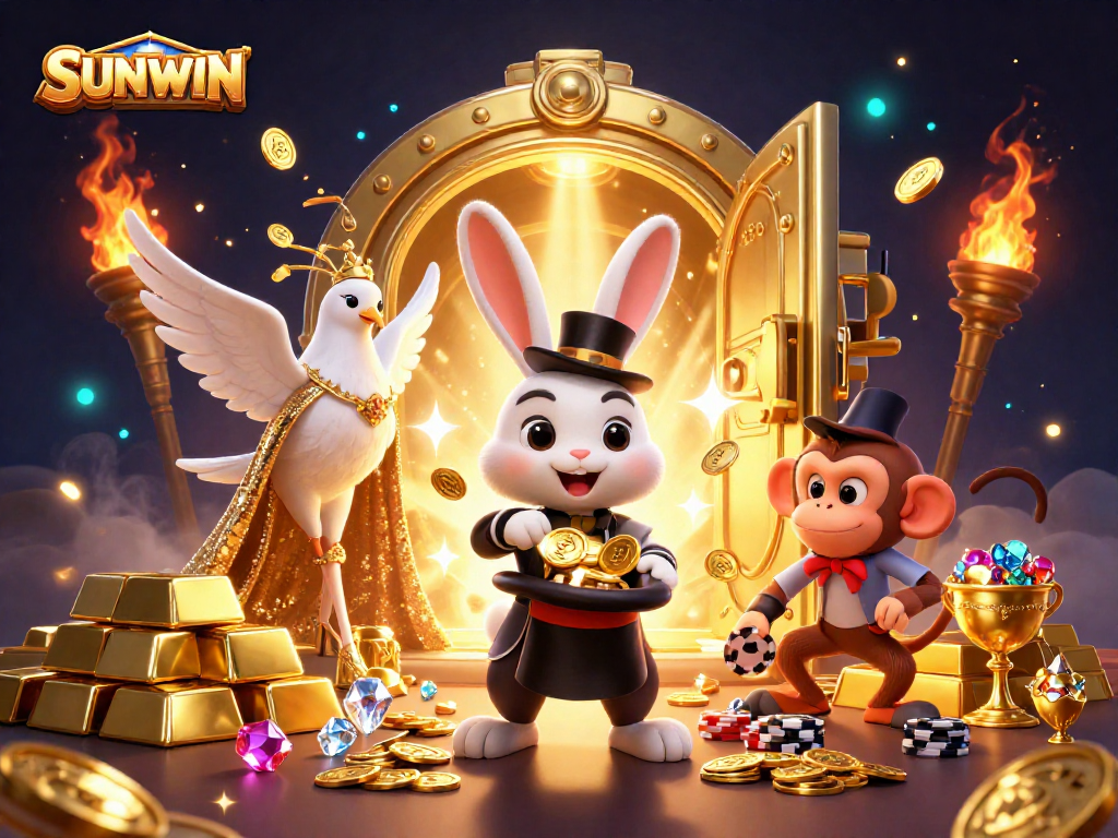 SUNWIN transforms the gaming experience with magical characters and exciting casino elements.