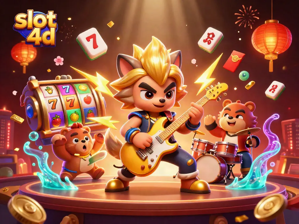 Menghadirkan slot 4d yang memukau dalam ilustrasi kasino dinamis dengan karakter unik.