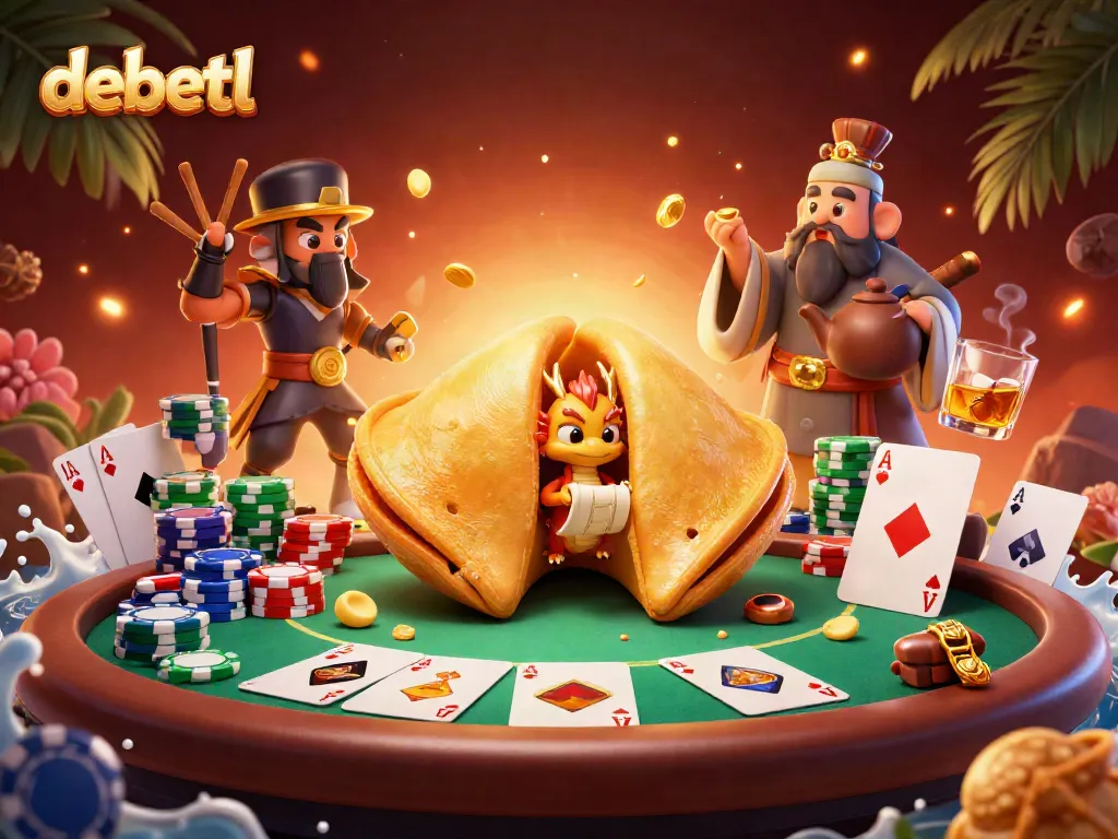 Players engage in thrilling casino activities with debetl's colorful and dynamic 3D scene.
